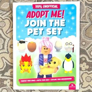 4/$20 Adopt Me! Join The Pet Set 100% Unofficial Roblox Softcover Book